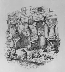Monmouth Street, ilustración de 